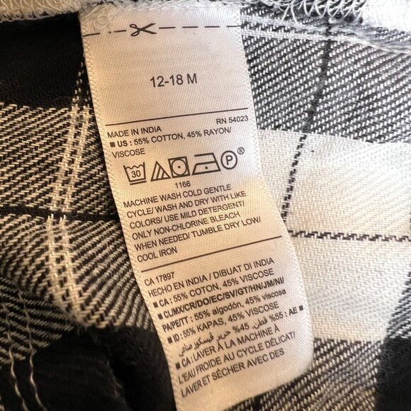 Black And White Plaid Dress - Picture 10 of 13